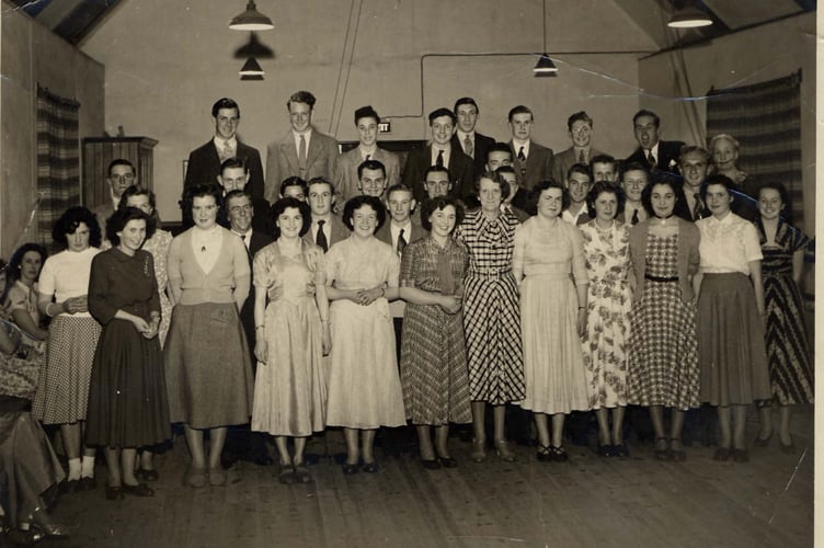 A dancing class at Stokenham Village Hall