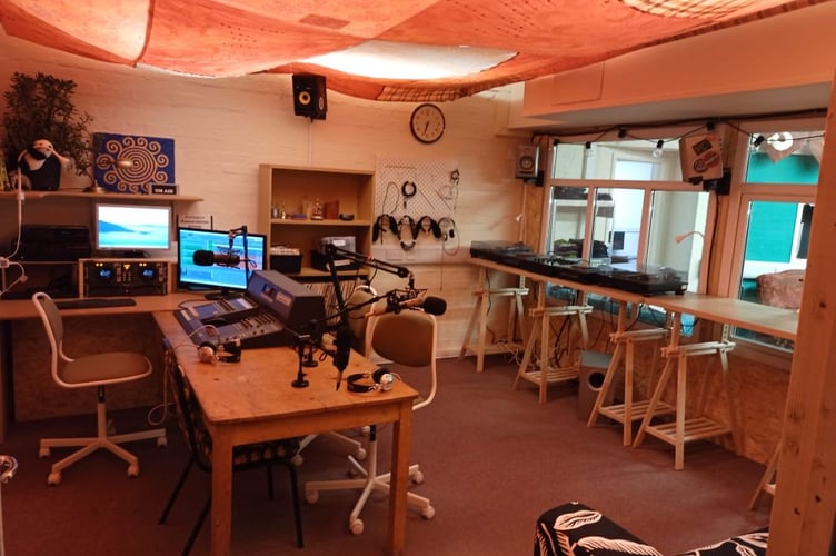 Soundart Radio studio