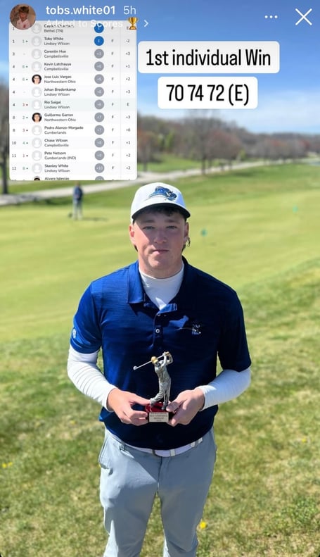 Thurlestone youngster Toby White wins in the US