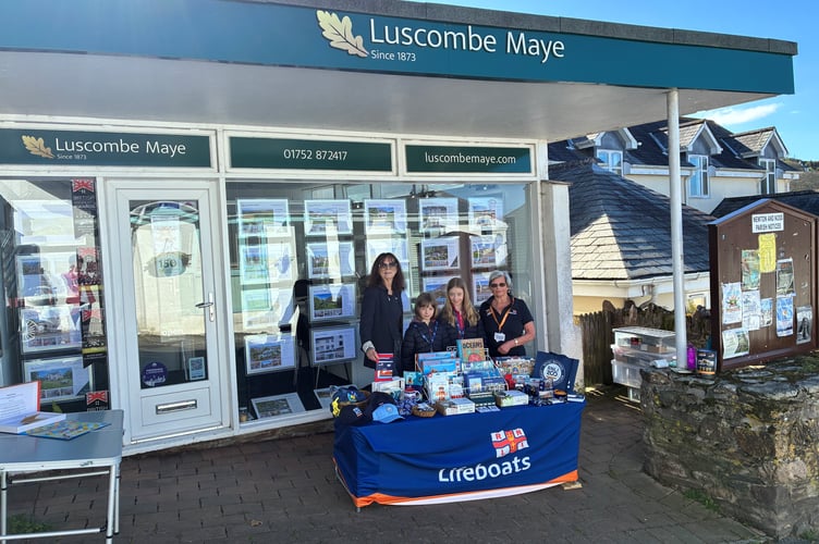The fundraising team from Luscombe May