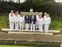 Early season action for Buckfastleigh bowlers