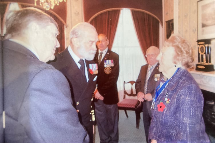Kathleen meets Prince Michael of Kent