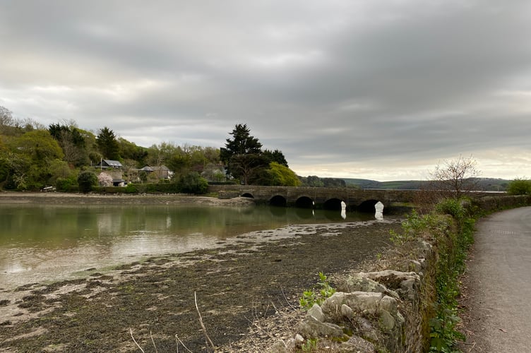 New Bridge near where the incident took place