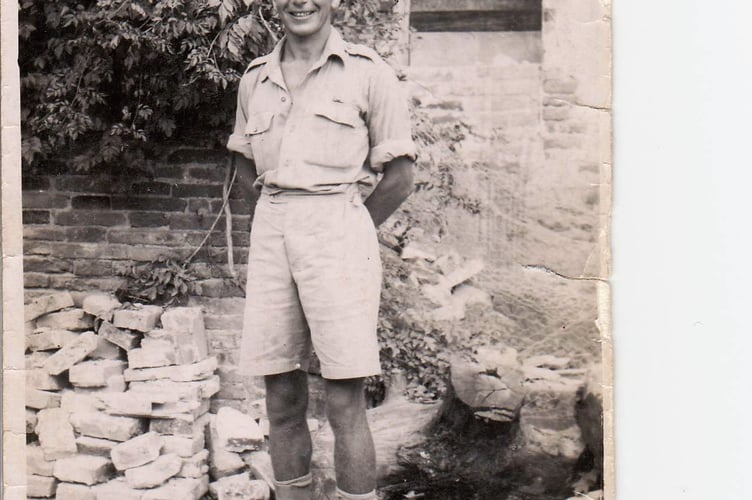 A young Ivor Davies