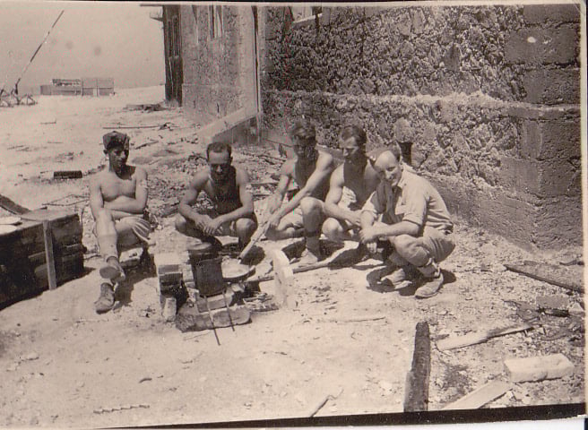 An alfresco lunch in the Appenines