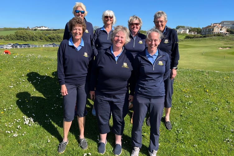 Thurlestone GC's president team