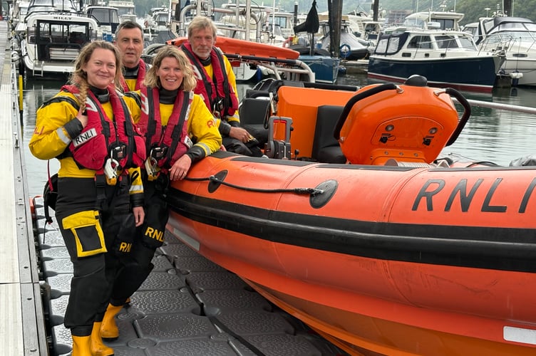 Dart RNLI’s B Class lifeboat 