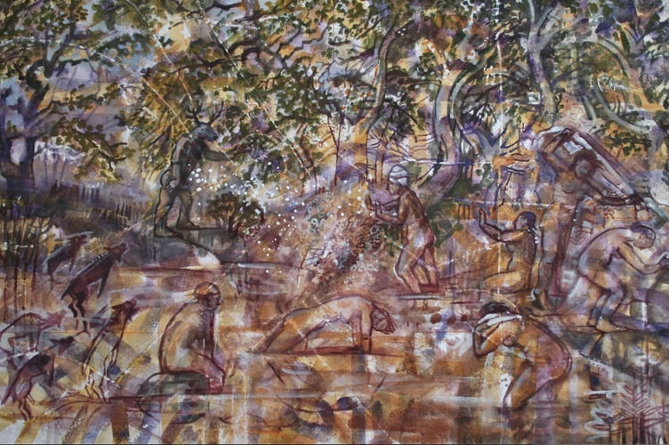 Kate Westbrook Diana and Acteon