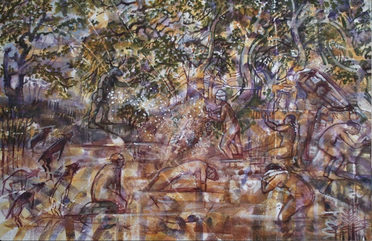 Kate Westbrook- Diana and Acteon