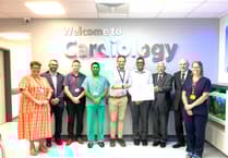 Freemasons' generous donation to Derriford