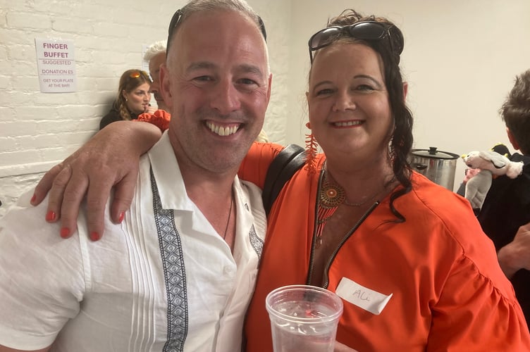 Paul Philpott and Alison Anderson (Wise) 