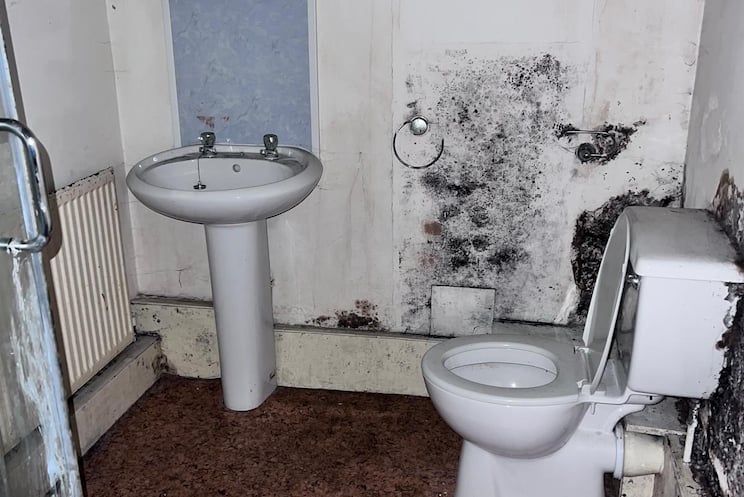 MP Noah Law has issued photographs highlighting the neglect of the General Wolfe building in St Austell.