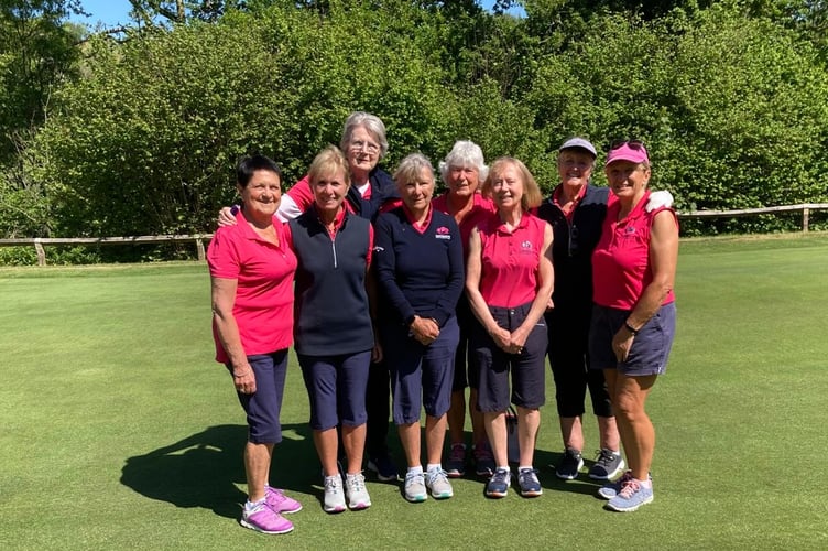 Dartmouth GC ladies' presidents team vs Staddon Heights