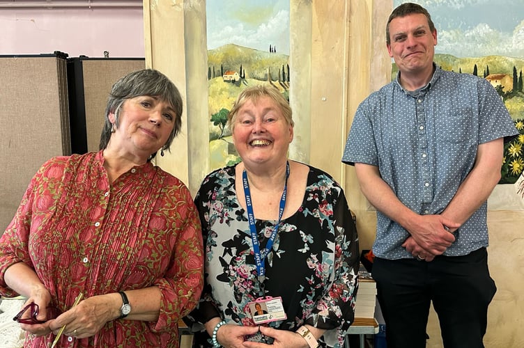 Stephanie Austin, Debbie Lumsdon and Matt Steele