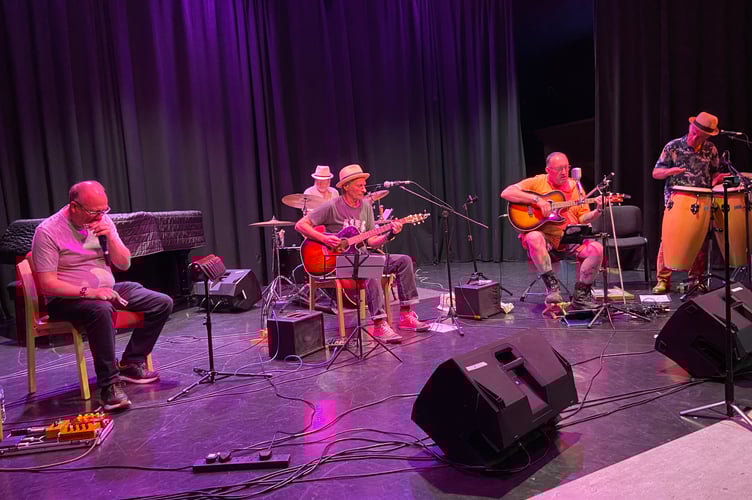 Back at Nick's performing at Dart Music Festival 2025.