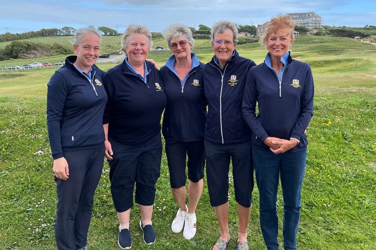 Thurlestone's Kyocera team who beat Yelverton