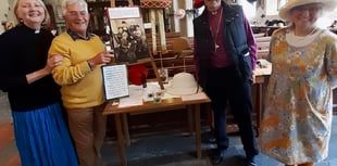 Hats exhibition raises over £700 for church's fight against dry rot