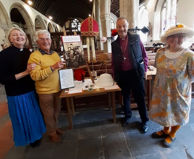 Hats exhibition raises over £700 for church's fight against dry rot