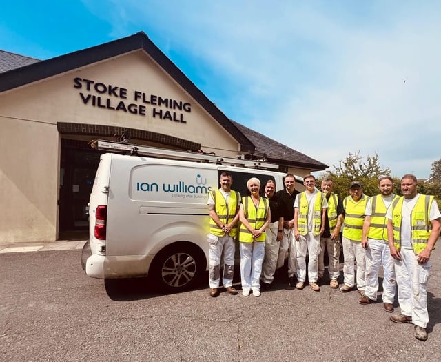 Update on Stoke Fleming Village Hall by Gary Rapps