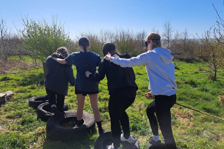KCC students at Slapton