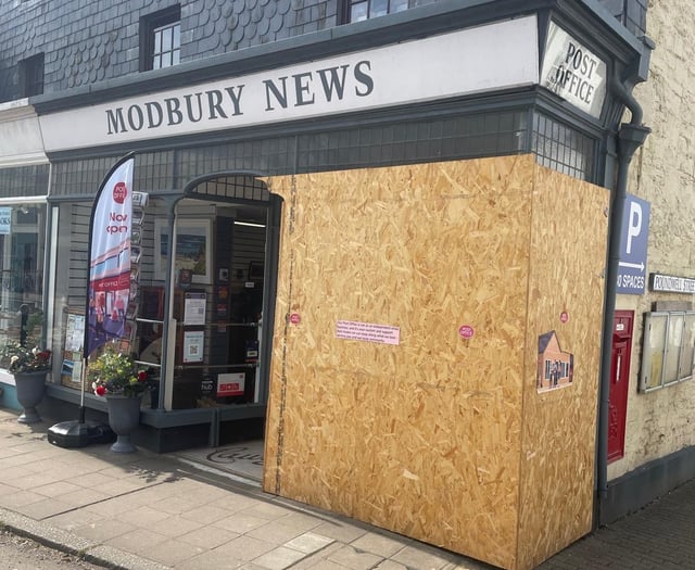 "Use it or lose it" warns Modbury Postmistress