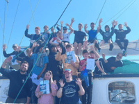 Dartmouth students shine in sailing voyage
