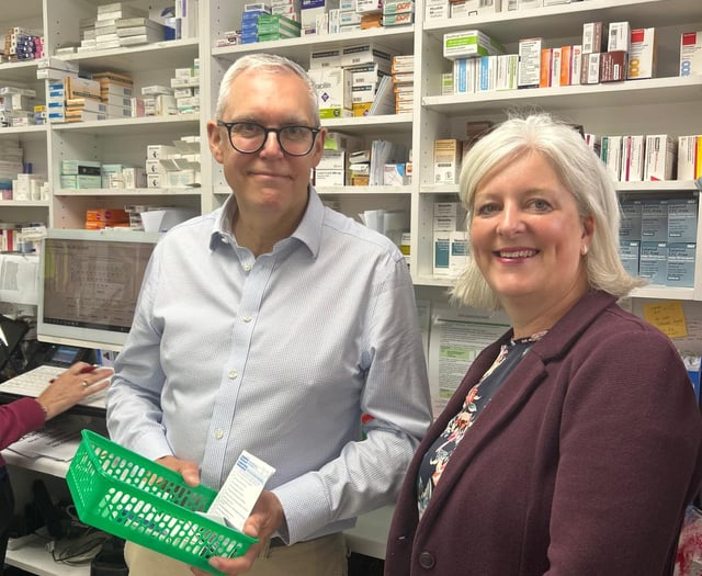 'Protect rural pharmacies' urges South Devon MP