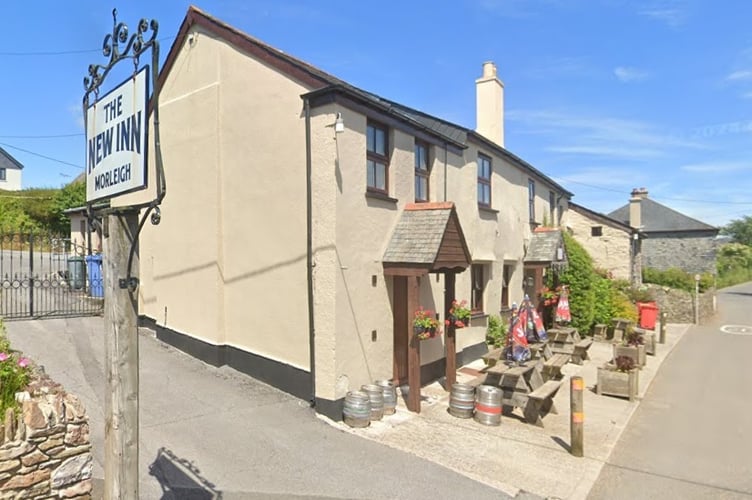 The New Inn in Moreleigh.