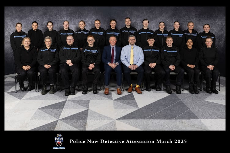 PN officers joining Devon & Cornwall and their academy trainers