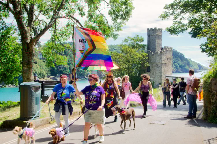 Dartmouth Pride - Dartmouth Castle