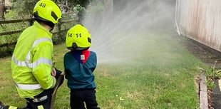 1st Ivybridge Scouts enjoy safety presentation and fire engine tour