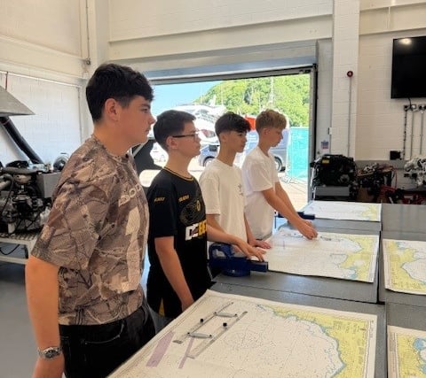 Dartmouth pupils dive into maritime learning