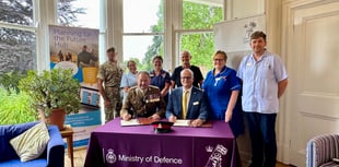 Rowcroft Hospice signs Armed Forces Covenant
