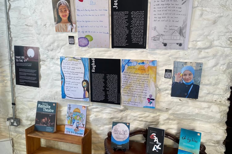 One of the displays