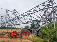 Devon farmers urged to 'look out and look up' for power lines
