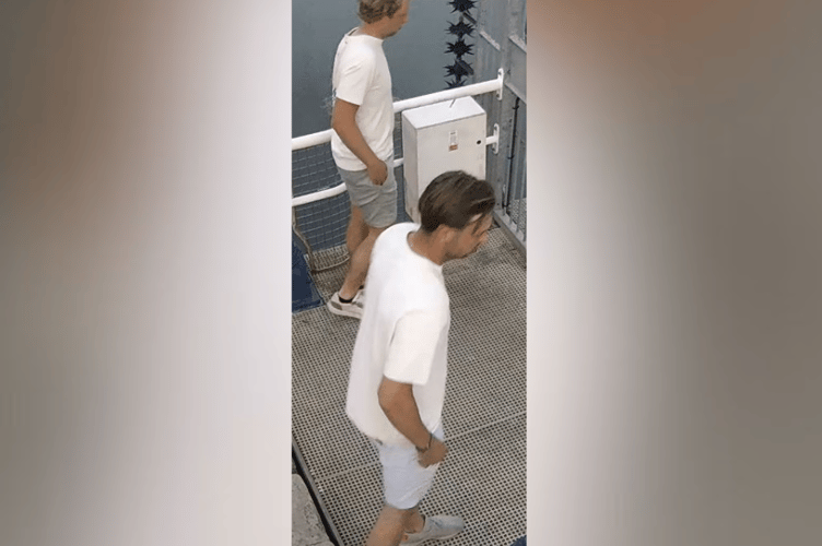 Two men police would like to talk to in connection with the incident - D&C Police 