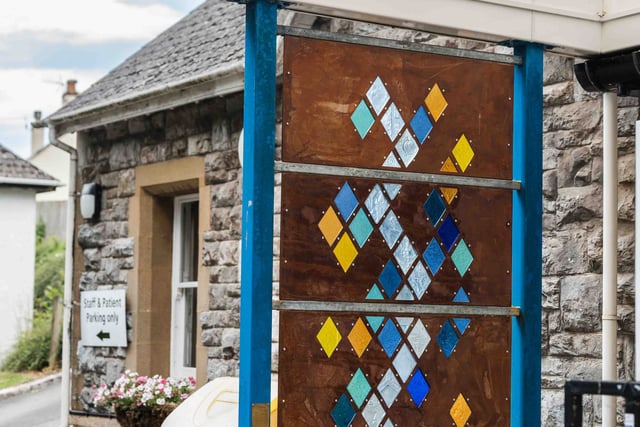 Calming art boosts health centre