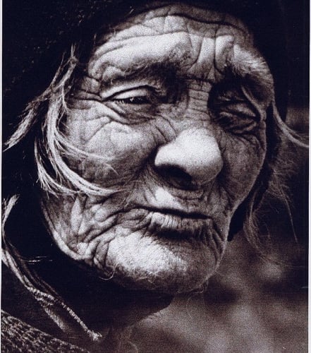 Miss Elizabeth Prettijohn of Hallsands, the last full-time resident who died on 16.12.64 aged 80
