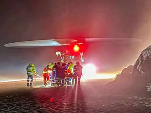 Large multi-agency rescue after person goes missing in South Hams