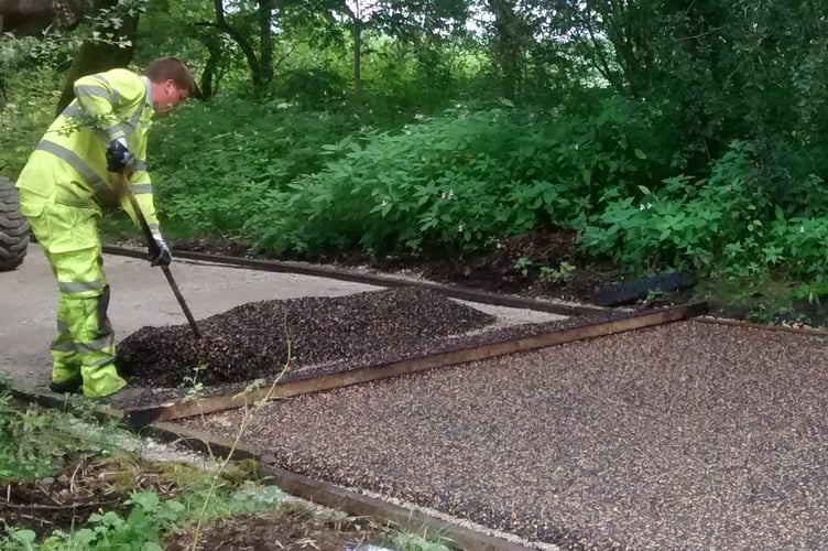 Path improvement work - Jenny MacDonald - Sustrans