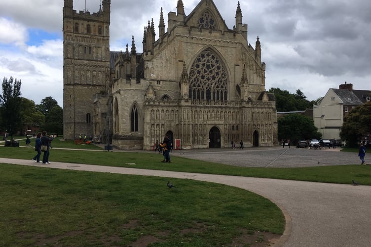 Exeter Cathedral (Image free to use by all LDRS partners)