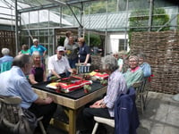Memory Club enjoys sunny Avon Mill outing