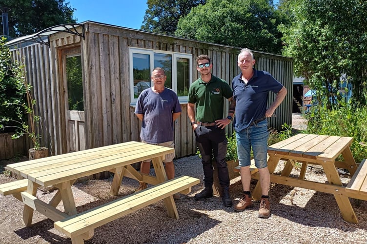 The new benches