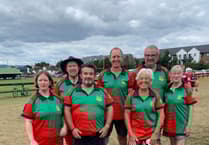 Dartmouth RFC walking rugby team hold their own