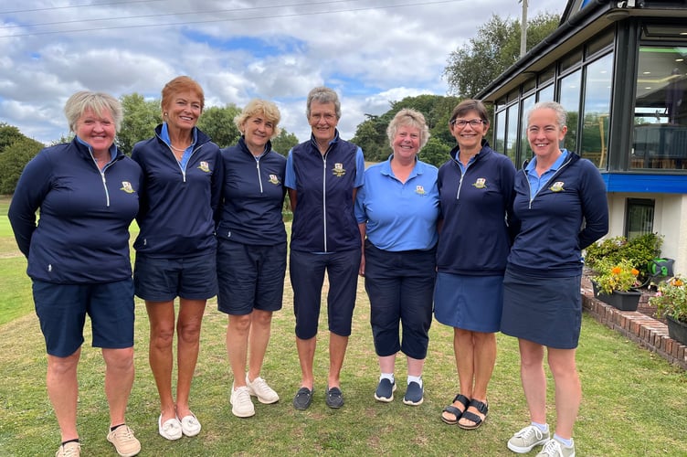 Thurlestone's President team won against Teignmouth at Downes Crediton