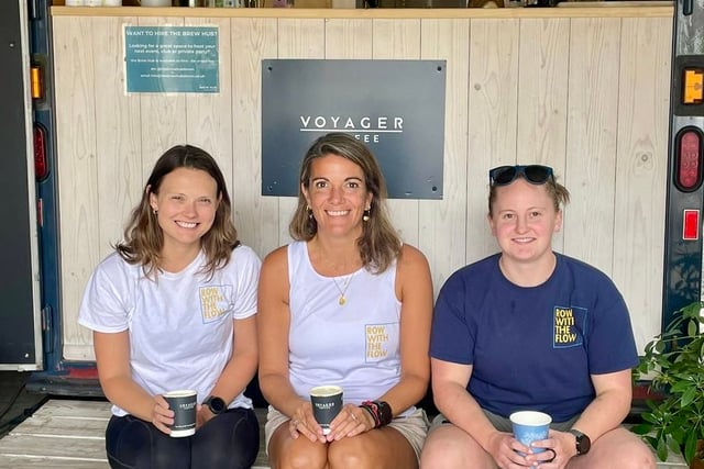 Voyager Coffee champions all-female Atlantic row team