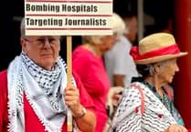 Totnes protesters mark their red line