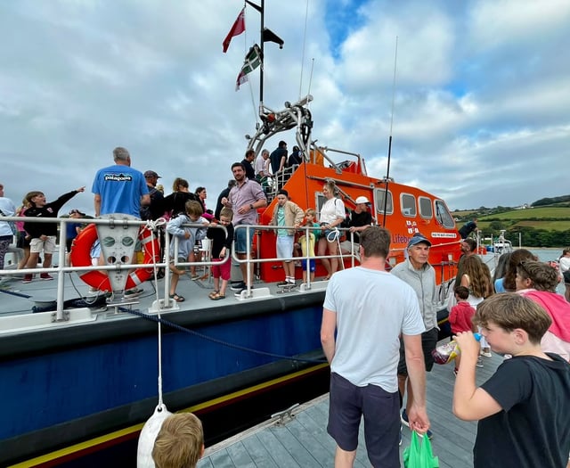 RNLI Salcombe Lifeboats busy week at Salcombe Town Regatta