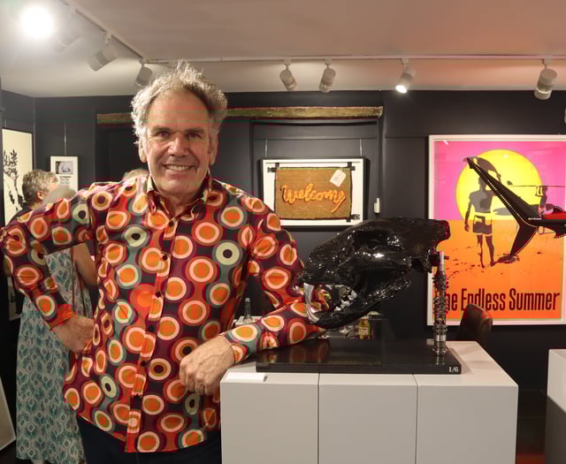 Sculptor Alastair Gibson brings F1 engineering to art exhibition