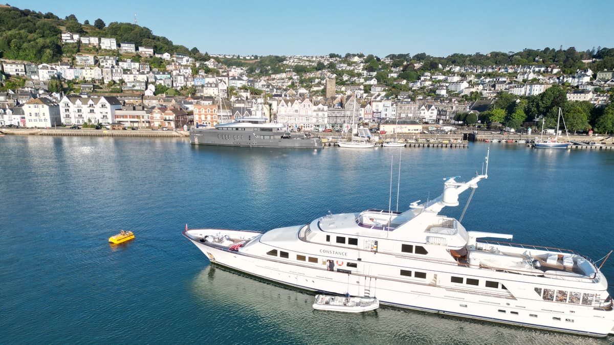 Dartmouth welcomes iconic superyachts dartmouth today co uk